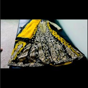 Salwar kameez size medium hand made custom work